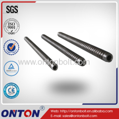 ONTON customize high quality Customize rock self-drilling anchor bolt SDA hollow anchor rod