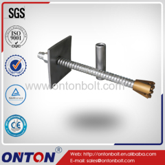 ONTON customize high quality rock self-drilling hollow and high tensile threading rod