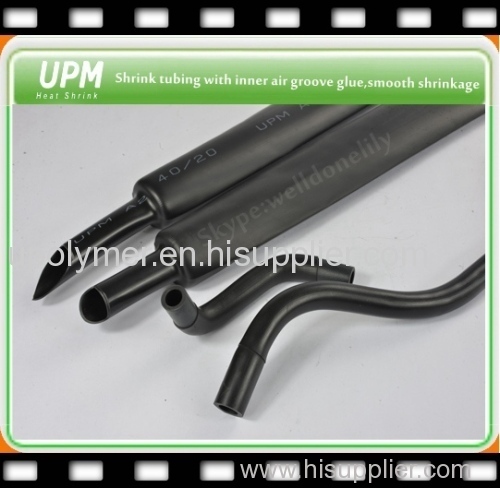 Protective Heat Shrink Tube with air groove for water or rubber Pipeline protection automotive connector wire harness