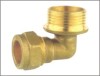 Brass Compression Straight Fitting