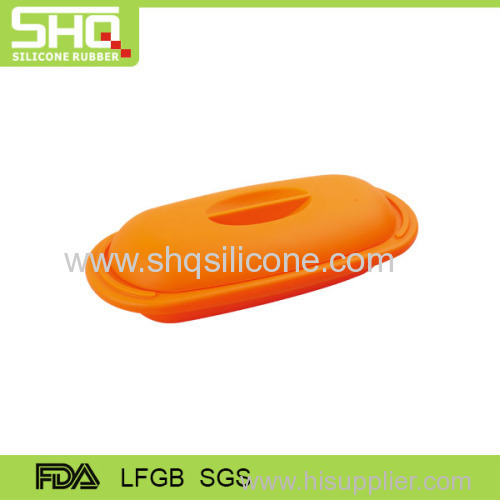 FDA & LFGB food grade silicone lunch box