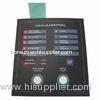 Metal Dome Led Backlit Membrane Switch 100mA With Tactile Push Button