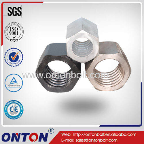 hollow anchor bolt thread hexagonal nut