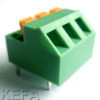 PCB screwless terminal block KF237