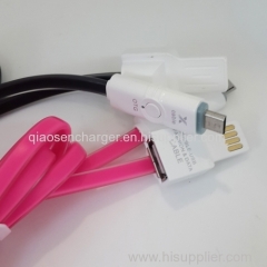 data led usb cable with OTG function