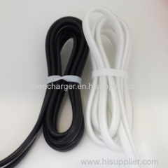 2015 Summer new return double USB LED cable with OTG connecting cable for mobile phone