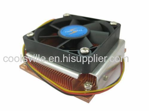 SKIVING FIN SERVER COOLER