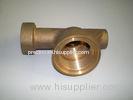 Pump Body Bronze Sand Casting Customized Brass Sand Casting , Roll Forging