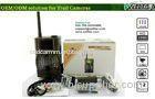 IP54 Waterproof Black Flash Trail Camera SMS remote control With GSM