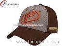 3D Embroidered Golf Baseball Hats Custom Strapback Hats For Kids / Adults