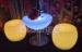Portable Decorative Flashing Led Lounge Furniture Sets with Remote Control