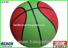 Color Printed Mini Size Rubber Basketballs With Cartoons Pattern For Kids