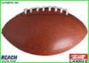 Popular Classic Brown Official Size Rugby Ball with 4 Panels for Game