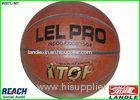 Mini Inflatable Professional Basketball Balls / Size 6 College Basketball Size Ball