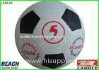 Awesome Classic Black And White Soccer Ball With Nylon Winded Bladder