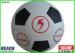 Awesome Classic Black And White Soccer Ball With Nylon Winded Bladder
