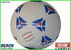 White 32 Panel Junior Soccer Ball For Kids Toys , Heat Transfer Printing