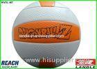 Custom Printed 20cm Official Volleyball Ball / Machine Sew Volleyball Beach Ball