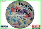 Official Outdoor Inflatable Rubber Volleyball / Custom Printed Volleyballs