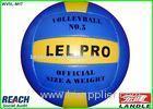 Professional Size 1 Mini Volleyballs / Leather Official Indoor Volleyball Ball