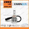 All In One Car LED Headlight Bulbs 2000 Lumin Cree H10 5000k Headlamp