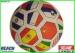 Youth Flag Football Rubber Soccer Ball Size 3 / Colorful Soccer Balls