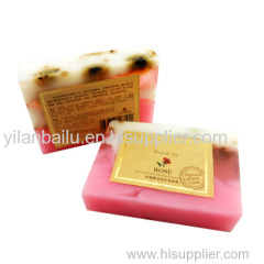 Rose essential oil whitening raise colour soap