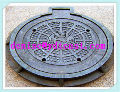 cast iron manhole covers circular ductile security foundry cast iron manhole covers