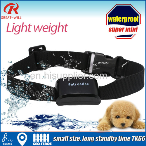 Smallest Micro Waterproof cat gps collar for animal tracker