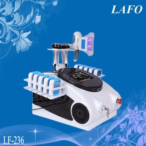 Cavitation RF lipo laser cryolipolysis machine