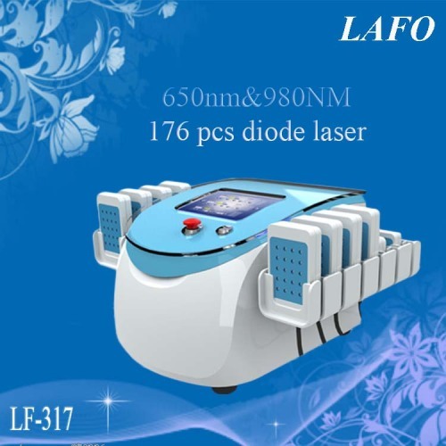 176 diodes lipo laser (650 & 980nm)
