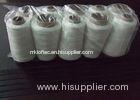 White 60s 100% Polyester Sewing Thread , Low Shrinkage Ring Spun Dyed Thread
