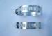 50-76mm White-zinc Plated American Hose Clamp 3" For Sealing Rubber Hoses