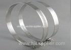 304 Stainless Steel W4 Screw Automotive Band Hose Clamps 12.7mm Band Width