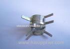 Dacromet Plating Small Spring Hose Clamps 0.6mm / 0.8mm Thickness