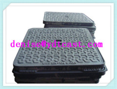 Cast iron/Ductile iron Square manhole cover EN124 D400