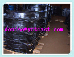 bituminous paints En124 D400 heavy duty Ductile iron manhole cover