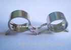 Pressure-resistant Spring Hose Clamps Galvanized 0.6 ~ 2.5mm Band Thickness