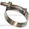 T Type Stainless Steel Hose Clamps 19mm Width for Petro-chemical Industry W2