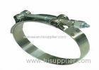 T Type Galvanized Screw Spring Hose Clamp For Automotive 70-78mm