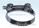 SIngle Bolt Screw Heavy Duty Hose Clamp With 304 Stainless Steel 20 - 22mm
