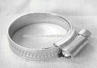 60 - 80mm Galvanized Europe Worm-drive Hose Clamps 11.7mm Band Width