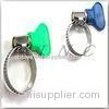 Stainless Steel German Type Worm-drive Hose Clamp With Plastic Handle