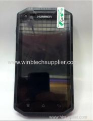 h-6 rug=ged phone WALKIE TALKIE gps ptt bluetooth1g 8g quad core rug-ged phone hummer h6 Postal mail can only