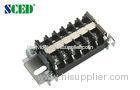 Plastic Single Level High Current Terminal Block 9.50mm Pitch , 600V 20A