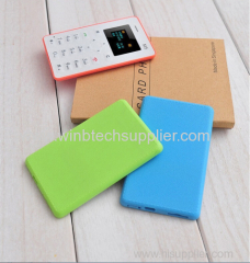 850 900 1800 1900mhz quad band Russian Keyboard AIEK M5 Card Cell Phone 4.5mm Ultra Thin Pocket Mini Phone Quad Band L