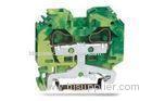 24 - 8 AWG Spring Terminal Block Mounted On Steel Or Aluminum SP35 Standard Rail