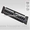 IDC PC UL94V-0 12port Cat6 Patch Panel Wall mounted Type With out Bracket