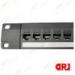 T568A/B Standards Cat6 Patch Panel UTP with Dual IDC 110IDC krone IDC