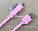 Digital Mini 2 In 1 HTC Micro USB Cable Sync Data For IPhone 4S And Blackberry